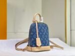 Louis Vuitton Alma Backpack Blue Denim 20Cm - Image 9