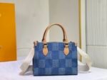Louis Vuitton Onthego PM Denim Blue 25Cm - Image 6