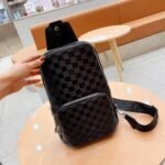 Louis Vuitton Avenue NM Crossbody Bag Damier Black 20cm N41720 - Image 2