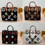 Louis Vuitton Monogram Giant Teddy Onthego White 38cm - Image 3