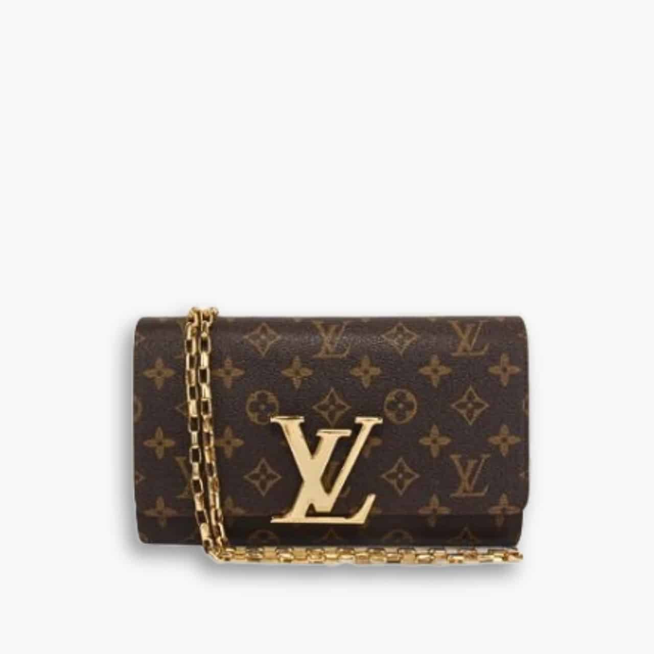 LVB1275.jpg Louis Vuitton Monogram Wallet Brown 23cm - Image 1