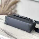 [Super Vip 1:1] Louis Vuitton Steamer PM Taurillon Monogram Black 25Cm M24436 - Image 5