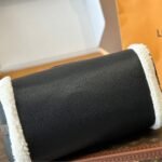 Louis Vuitton Monogram Teddy Speedy Bandouliere Black 30cm - Image 6