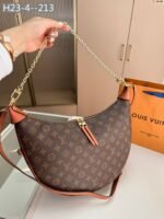 Louis Vuitton Loop Hobo Monogram Canvas Brown 35Cm M46311 - Image 2