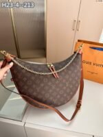 Louis Vuitton Loop Hobo Monogram Canvas Brown 35Cm M46311 - Image 3