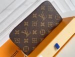 Louis Vuitton Long Double Zippy Wallet Monogram Brown 19Cm - Image 3