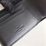 Louis Vuitton Imprinted Logo Short Wallet Black 11Cm - Image 3