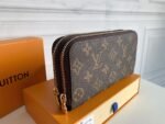 Louis Vuitton Long Double Zippy Wallet Monogram Brown 19Cm - Image 4