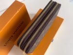 Louis Vuitton Long Double Zippy Wallet Monogram Brown 19Cm - Image 5