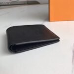 Louis Vuitton Imprinted Logo Short Wallet Black 11Cm - Image 6