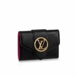 Louis Vuitton Lv Pont 9 Compact Wallet Black 12Cm M69175