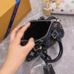 Louis Vuitton X Takashi Murakami Nano Speedy Black Multicolored 16cm M13406 - Image 3