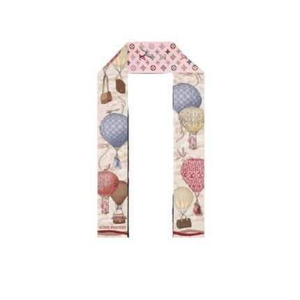 Louis Vuitton Up And Away Bandeau Rose Clair 120Cm M77680