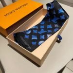 Louis Vuitton Bandeau Flight Mode Silk Dark Blue - Image 5