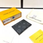 Louis Vuitton Card Holder Monogram Eclipse 9cm M6217 - Image 3