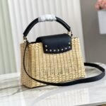 Louis Vuitton Capucines BB 27cm Black - Image 6