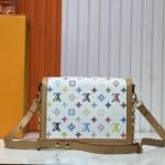 Louis Vuitton x Murakami Dauphine Soft GM Monogram Canvas White 25cm M13255 - Image 2