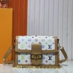 Louis Vuitton x Murakami Dauphine Soft GM Monogram Canvas White 25cm M13255 - Image 4