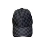 Louis Vuitton Damier Azur Coated Canvas Cap Black