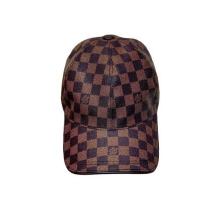 Louis Vuitton Damier Azur Coated Canvas Cap Brown