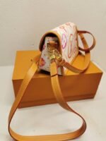Louis Vuitton Nano Diane Bag Monogram Canvas Coral 20Cm M83621 - Image 5