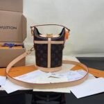 [Super Vip 1:1] Louis Vuitton Duffle Monogram Coated Canvas Beige 22Cm M43587 - Image 2