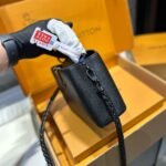 Louis Vuitton Capucines Mini Matte Black 21Cm - Image 4