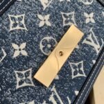 Louis Vuitton Mini Dauphine Denim Blue 20cm - Image 4