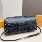 Perfect Match: Louis Vuitton TM Keepall Bandoulière Black 45cm X Louis Vuitton TM Cosmetic Pouch 19cm - Image 4