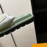 Louis Vuitton Pool Pillow Flat Comfort Mule Sandals Kaki Green 1Acj06 - Image 3