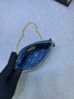 Louis Vuitton Mini Pochette Accessoires Monogram Denim Blue 10Cm M82960 - Image 2