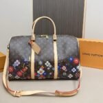 Louis Vuitton X Takashi Murakami Keepall Bandouliere Brown 45cm M14182 - Image 6