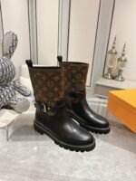 Louis Vuitton Territory Flat Ankle Boot Monogram Brown - Image 2