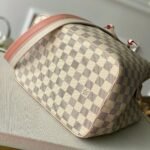 Louis Vuitton Braided Neonoe MM 26cm Peach Cream N40344 - Image 6