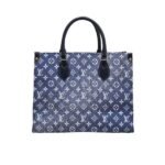 Louis Vuitton Onthego Tote Denim Bag 35Cm M59608