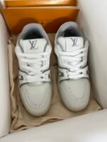 Louis Vuitton Trainer 54 Signature White - Image 5