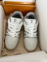 Louis Vuitton Trainer 54 Signature White - Image 6