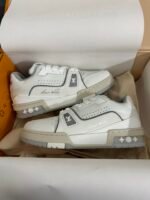 Louis Vuitton Trainer 54 Signature White - Image 7