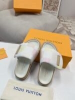 Louis Vuitton Pool Pillow Flat Comfort Mule Sandals Light Pink 1Actww - Image 5
