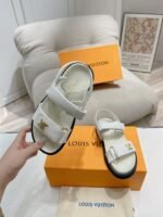 Louis Vuitton Lv Sunset Flat Comfort Sandals White 1Abw7Q - Image 9