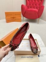 Louis Vuitton Joy Ballerina Flats Monogram Red - Image 6
