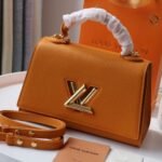 Louis Vuitton Twist One Handle PM 25cm Caramel Taurillon - Image 4