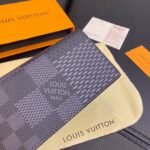 Louis Vuitton Brazza Wallet Gray Damier Graphite 19Cm - Image 6