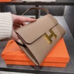 Hermes Constance To Go Epsom Etoupe 21cm - Image 3