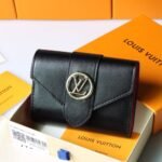 Louis Vuitton LV Pont 9 Compact Wallet Mlack 12cm M69175 - Image 2