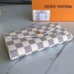 Louis Vuitton Sarah Wallet Damier Azur 19cm N63208 - Image 4