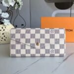 Louis Vuitton Sarah Wallet Damier Azur 19cm N63208 - Image 6