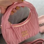 Miumiu Wander Matelassé Pink 22Cm - Image 3