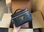 Prada Leather Mini Bag Black 20Cm 1Bh202 2Dkv F0632 V Oom - Image 2