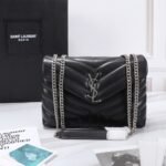 Saint Laurent Loulou Small Back Nickel 25cm - Image 2